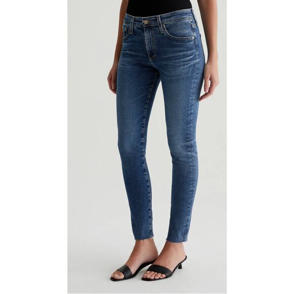 AG Adriano Goldschmied The Farrah High Rise Skinny Jeans 27 - Picture 3 of 8